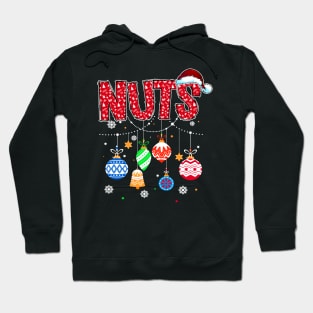 Funny Chest Nuts Matching Chestnuts Christmas Couples Nuts Hoodie